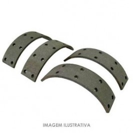 Lona Leve de Freio - 2121T- Fras-Le - (Dianteira / Traseira)