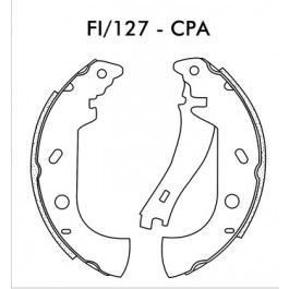 Sapata com Lona - FI/127-CPA - Fras-le