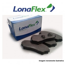 Pastilha Traseira de Freio - Lonaflex - P-1102 