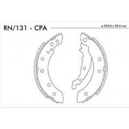 Sapata com Lona - RN/131-CPA - Fras-le 