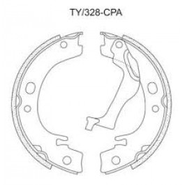 Sapata com Lona - TY/328-CPA - Fras-le