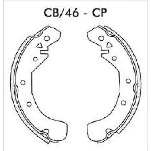Sapata com Lona - CB/46-CP - Fras-le