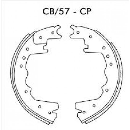 Sapata com Lona - CB/57-CP - Fras-le