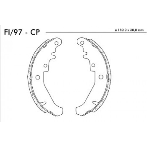 Sapata com Lona - Fras-le - FI/97-CP