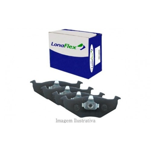 Pastilha Dianteira de Freio - P-1098 - Lonaflex